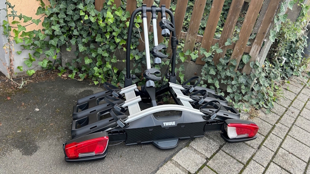 Thule Fahrradträger für die Anhängerkupplung (AHK) günstig mieten | Maik Söllner - 95176 Konradsreuth