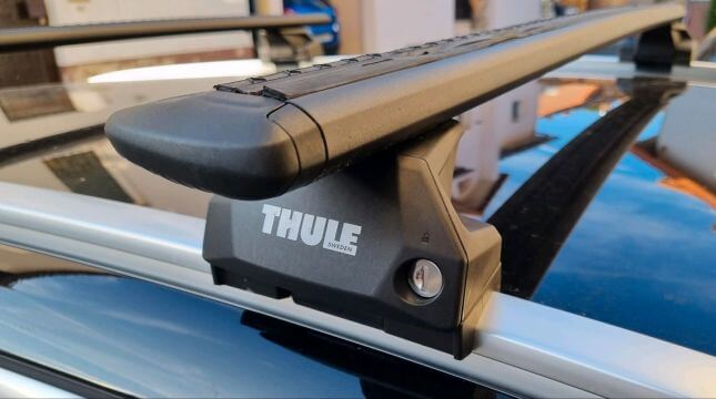 Thule Dachträger für geschlosene Dachreling günstig mieten | Maik Söllner - 95176 Konradsreuth